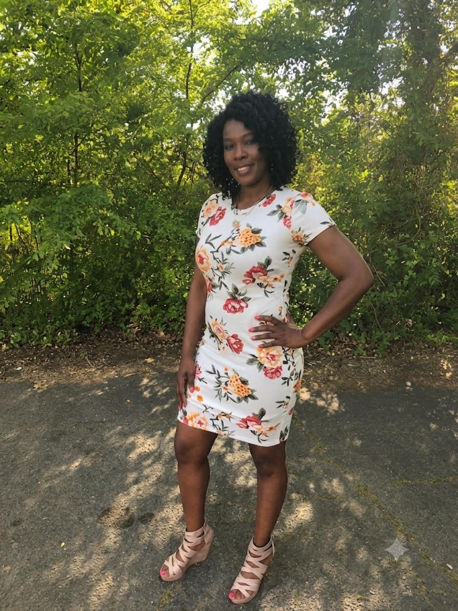 Founder of Charmed Custom Creations in her studio